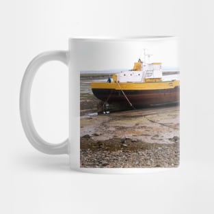 Black and Yellow boat Mug